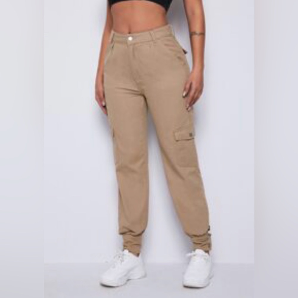 Flap Pocket Cargo Jeans